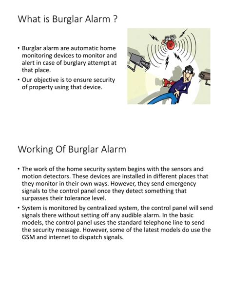 What Is Burglar Alarm | PDF | Security Alarm | Safety