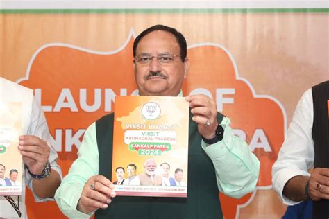 Bjps Manifesto For Arunachal Polls Promises Gas Cylinders At Rs 400