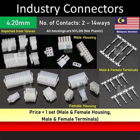 1 SET Molex Mini Fit Jr 2 To 24 Pin Way 4 2mm Plug Connector Sets