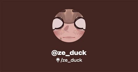 Ze Duck Twitter Instagram Tiktok Linktree