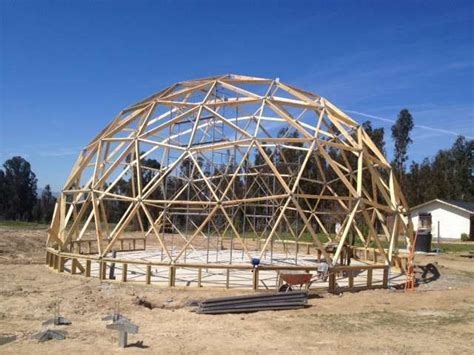 Estructura Para Casa Domo Geodesico Domos Geodesicos Casa Domo