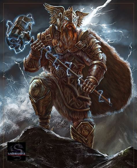 Thor Na Mitologia Nórdica - THOR, el dios del trueno en la mitología nórdica | Mythology thor ...