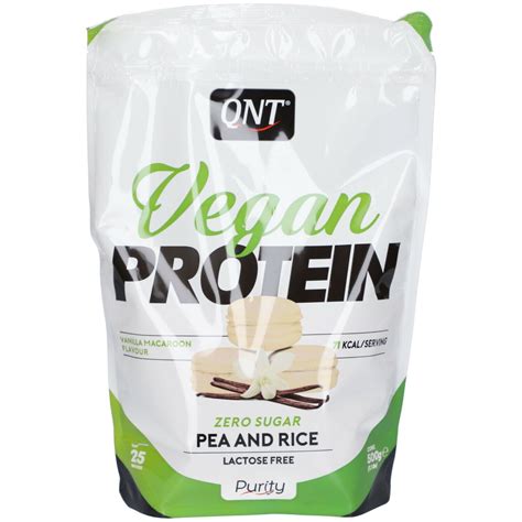 Qnt Vegan Protein Vanilla Macaroon G Redcare Pharmacie