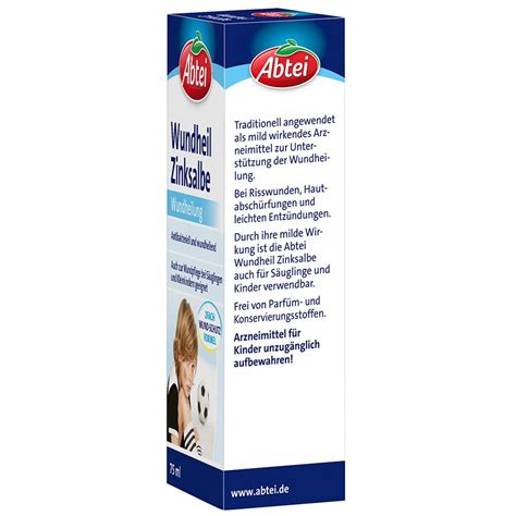 Abtei Wundheil Zinksalbe 75 Ml Shop Apotheke