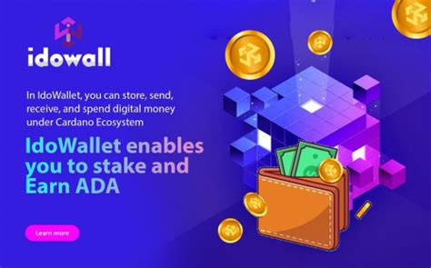 Idowall Released IdoWallet For Trading And Staking Cardano Tokens Set