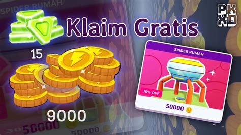 Klaim Gems Koin GratisRumah Spider Dijual Pakai Koin PKXD