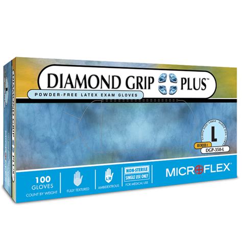 Ultimate Dental Microflex Diamond Grip Plus