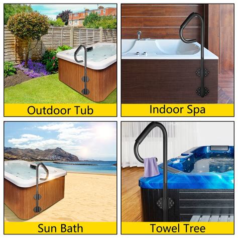 Hot Tub Handrail Spa Side Handrail Furni Outdoor World