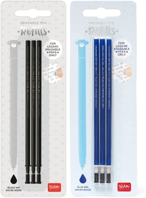 Legami Refill For Erasable Gel Pens Set Of Height Cm