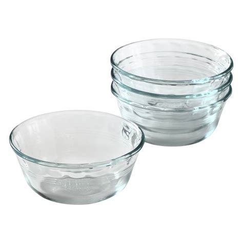 Pyrex Prepware Piece Glass Mixing Bowl Set Reviews Wayfair