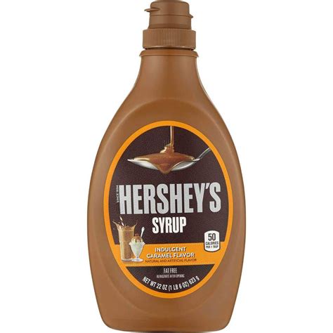 Hershey Syrup Indulgent Caramel Flavor 623g The Chocolate House