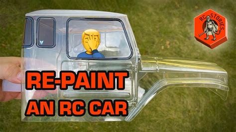 How To Re Paint An Rc Body Rc Stories Garage Episode Youtube