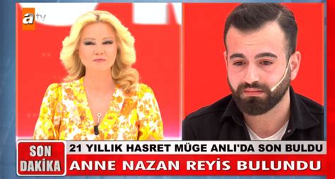 Müge Anlı da 21 yıllık anne hasreti 20 dakikada son buldu Gözyaşları