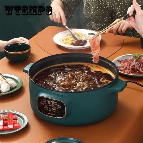 Электрическая кастрюля, бытовая многофункциональная кастрюля для ...