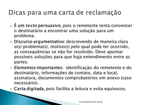 Aula Como Escrever Cartas Informais E Formais Ppt Video Online