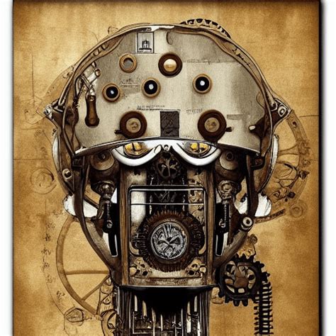 Steampunk Wall Art · Creative Fabrica