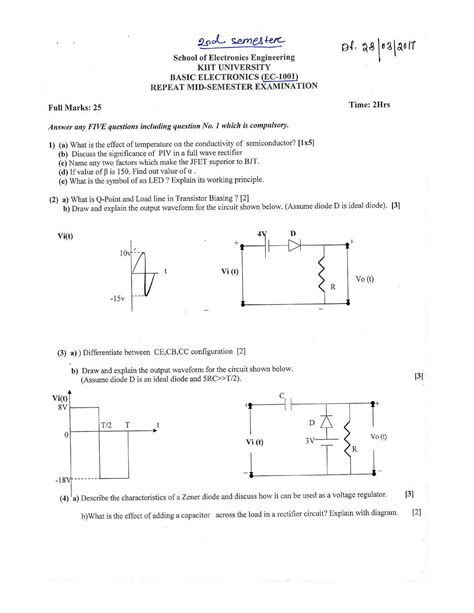 Basic Electrical Notes Assignments Basic Electrical Engineering