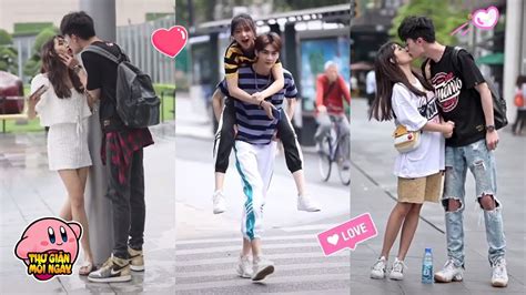 Tik Tok Trung Quốc Những cặp đôi ngọt ngào HOT nhất phố đi bộ Trung Quốc YouTube