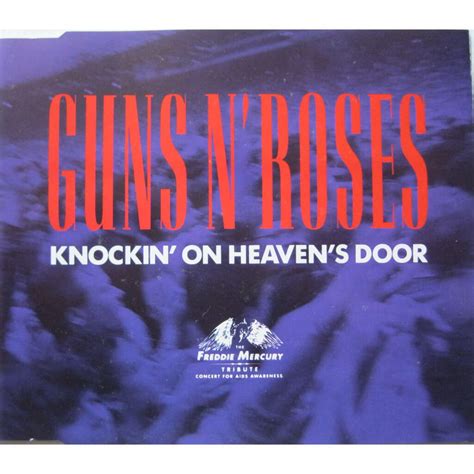 Knockin On Heaven S Door By Guns N Roses MCD With CED Records Ref