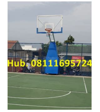 Ring Basket Portable Untuk Dewasa Standard FIBA