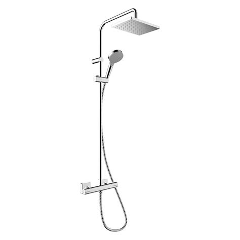 Hansgrohe Vernis Shape Thermostatic Ecosmart Mixer Shower Square