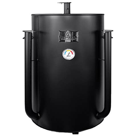 Gateway Drum Smoker Fb Straight Up Matte Black Gallon Smoker