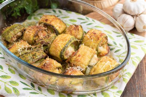 INVOLTINI DI ZUCCHINE AL TONNO Ricetta