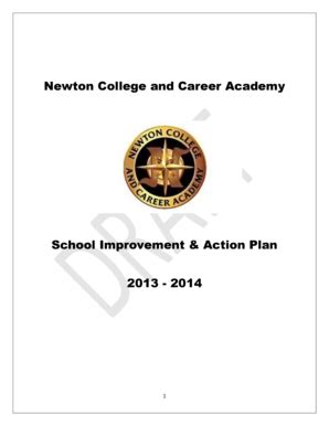 Fillable Online newtoncountyschools Newton College and Career Academy ...