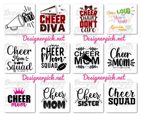 350 Cheer Svg Bundle Best Quality Design Bundle