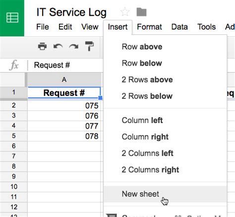 Google Sheets: Working with Multiple Sheets 