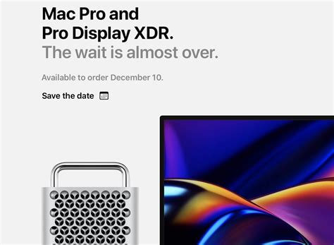 Apple To Release Mac Pro And Pro Display Xdr On December