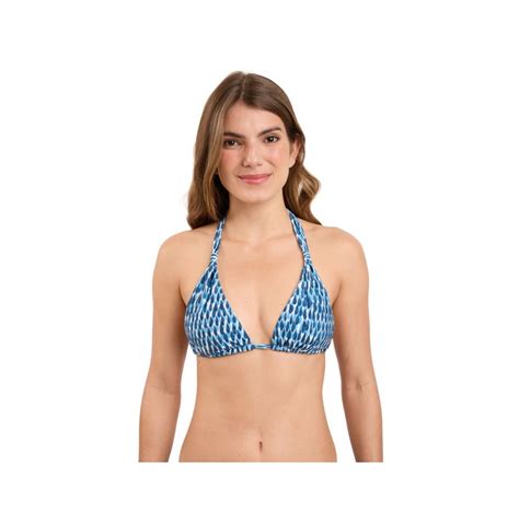 Bikini Rio De Sol Chuva Italy Printed Blue Bikini Rio De Sol