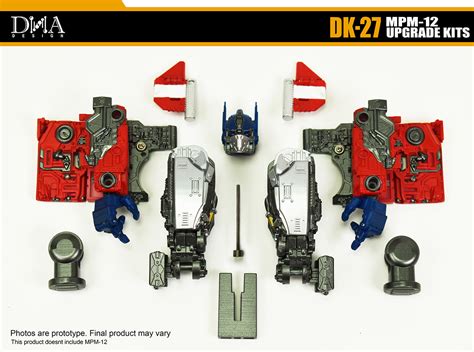 Dna Design Dk Upgrade Kit For Masterpiece Movie Mpm Optimus Prime