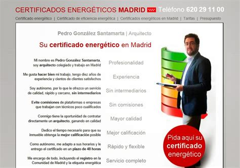 Santamarta Arquitectos Nueva Web De Certificados Energ Ticos En Madrid