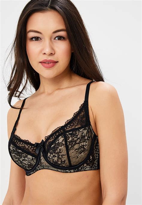 Бюстгальтер Ze Bra lingerie цвет черный MP002XW00MNE купить в интернет магазине Lamoda