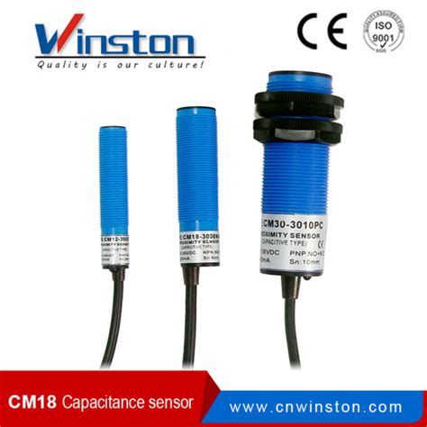 China M18 Nonc Npnpnp Capacitive Proximity Sensor Switch With Ce China Capacitive Proximity