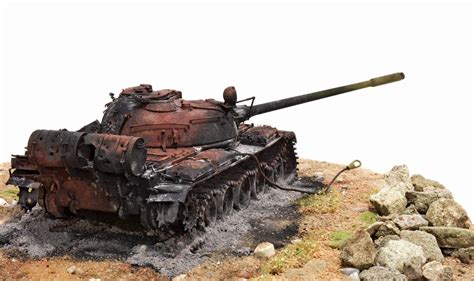 Т-55… Ближний Восток… — Каропка.ру — стендовые модели, военная миниатюра