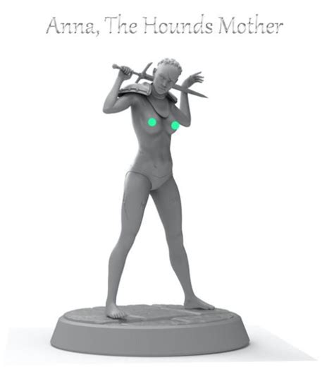 NSFW Miniature Sexy Nude Warrior Female Nsfw Warrior Nsfw Gaming Miniature Tabletop Sexy Nsfw