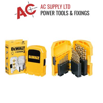 DeWalt DT7926-XJ Extreme 2 Metal Drill Bit Set 29 Piece - Screws ...