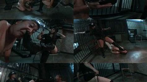 Japanese Brat Girls Female Wardens Cleanse Their Feet Using A Naked Prisoner Part High