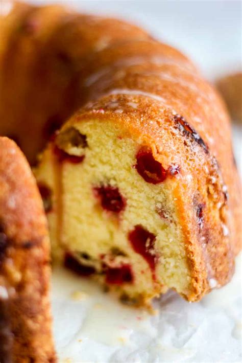 Cranberry Orange Pound Cake