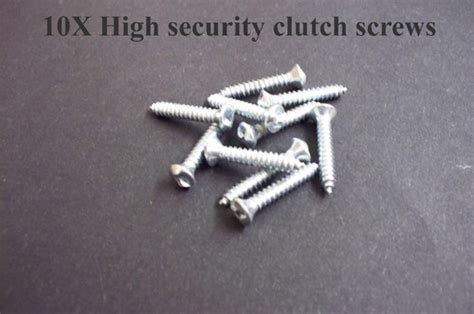 Salient Features Of Clutch Head Screws