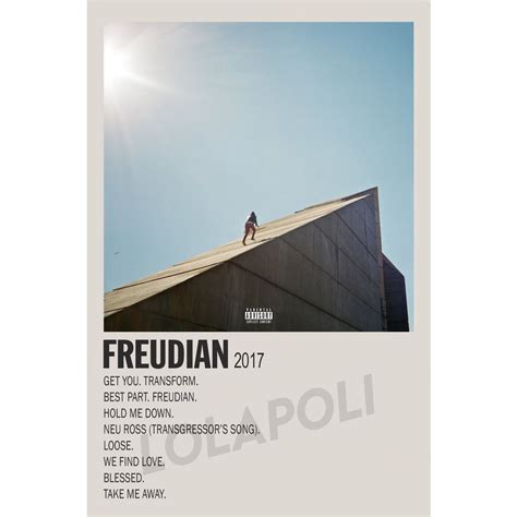 Freudian Album Cover Poster - Daniel Caesar | Shopee Philippines