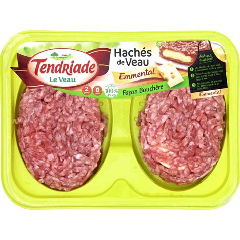 Tendriade Steak Hach De Veau Emmental Tendriade