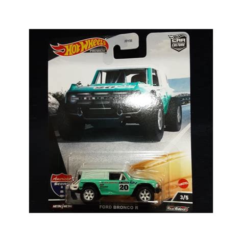 Hot Wheels 1 64 Premium Ford Bronco R Sobre Rodas