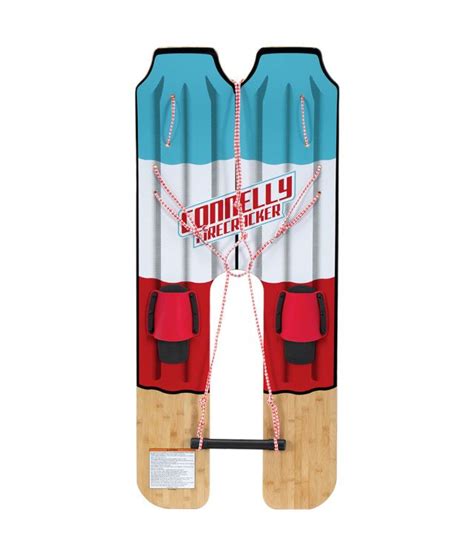 Ski Combo Waterskis Connelly Firecracker Bamboo Kids Trainer Ski