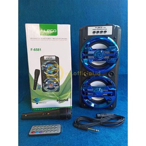 Jual Speaker Bluetooth Fleco F 6581 Baru Shopee Indonesia