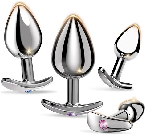 Amazon Anal Plug Beginner Set Anal Toys Beginner Piece Set Sex Toys With Crystal Hook
