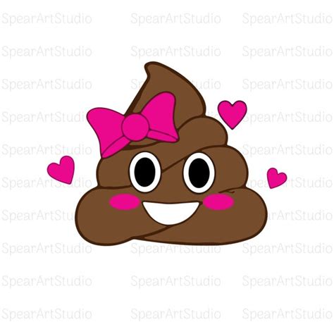 Poop Emoji Svg Png Jpg Emoji SVG Collection Emoji Clipart, 58% OFF