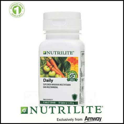 Jual Amway Nutrilite Daily Original Store Shopee Indonesia